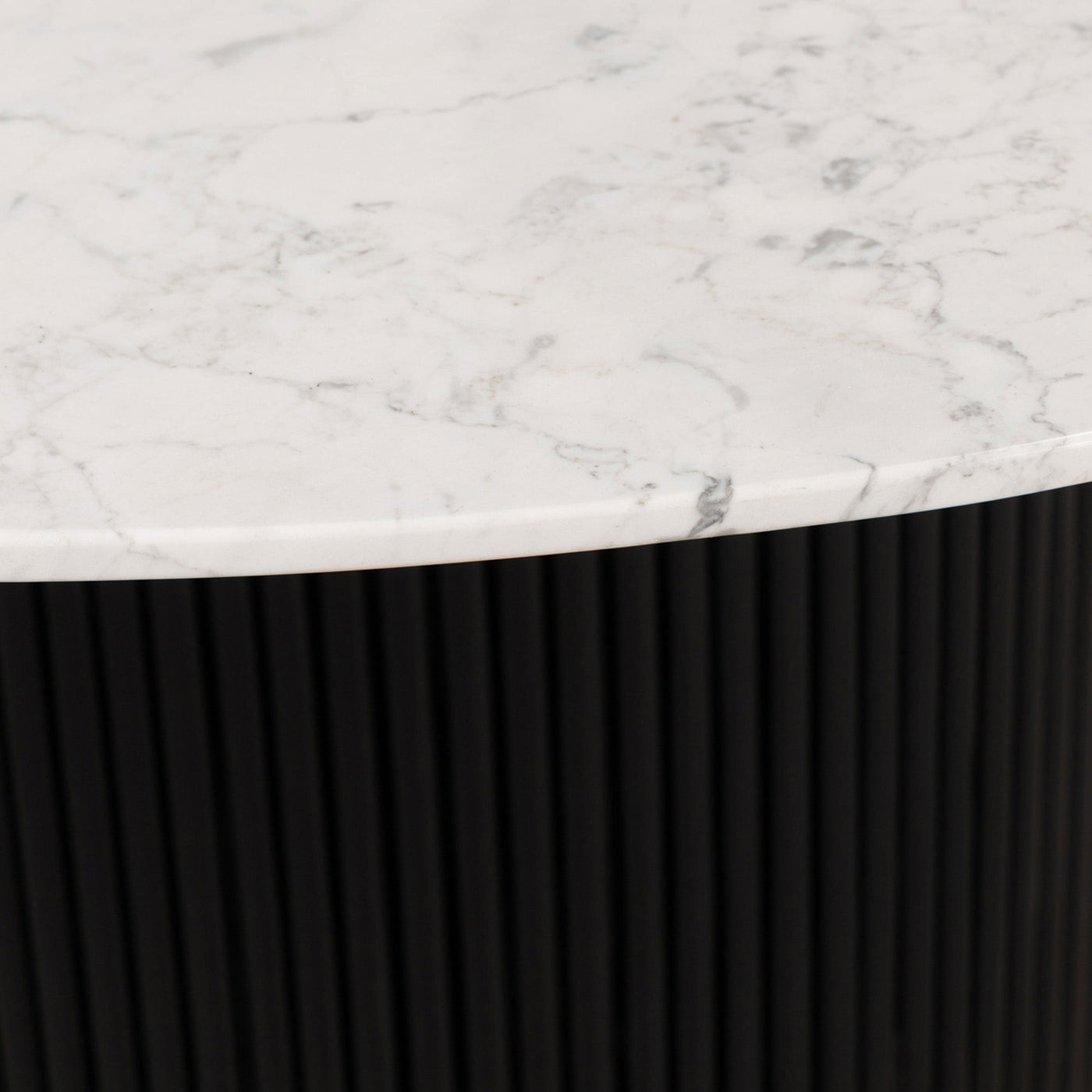 Jaguar Sun Round Dining Table with Marble Top - Tom Collins Home