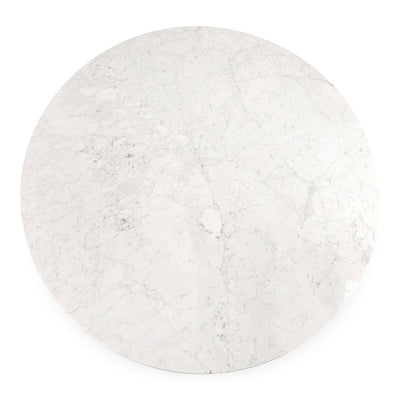 Jaguar Sun Round Dining Table with Marble Top - Tom Collins Home