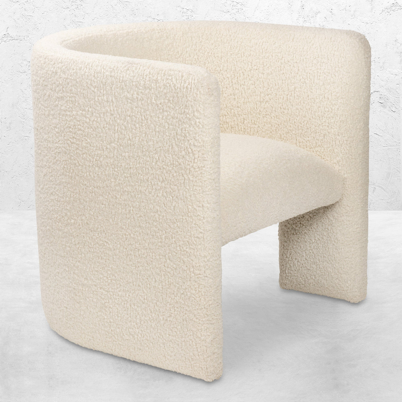 Mint Julep Occasional Chair in Faux Sheepskin - Tom Collins Home