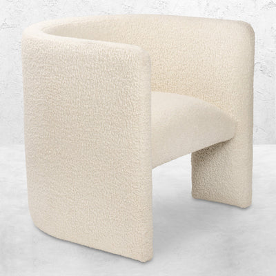 Mint Julep Occasional Chair in Faux Sheepskin - Tom Collins Home