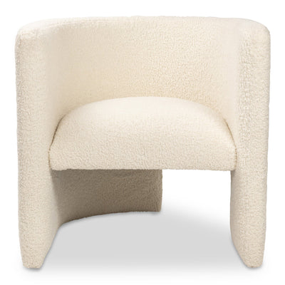 Mint Julep Occasional Chair in Faux Sheepskin - Tom Collins Home