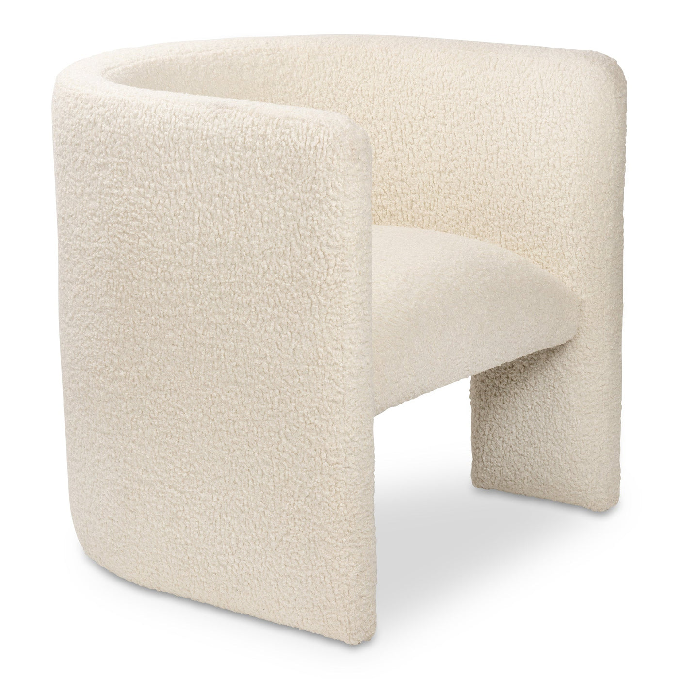 Mint Julep Occasional Chair in Faux Sheepskin - Tom Collins Home