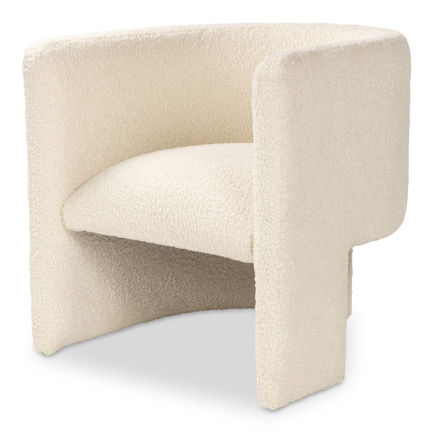 Mint Julep Occasional Chair in Faux Sheepskin - Tom Collins Home