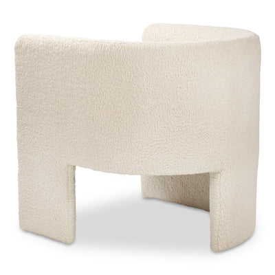 Mint Julep Occasional Chair in Faux Sheepskin - Tom Collins Home