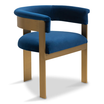 Negroni Dining Chair in Velvet - Tom Collins Home