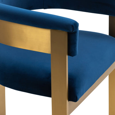 Negroni Dining Chair in Velvet - Tom Collins Home
