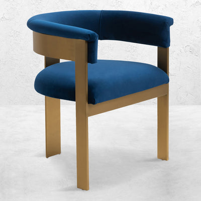 Negroni Dining Chair in Velvet - Tom Collins Home
