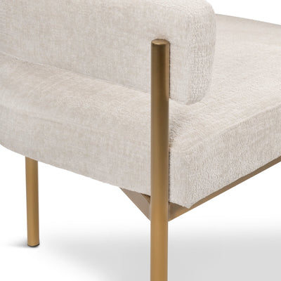 Pain Killer DIning Chair in Hammered Chenille - Tom Collins Home