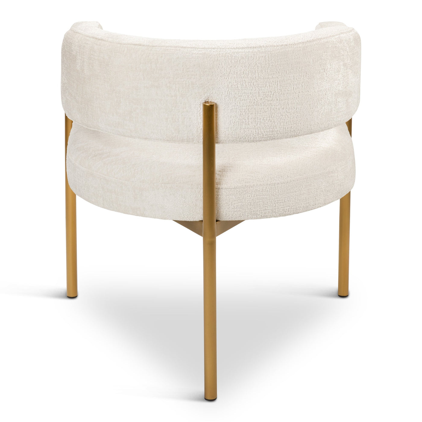 Pain Killer DIning Chair in Hammered Chenille - Tom Collins Home