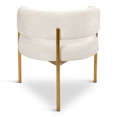 Pain Killer DIning Chair in Hammered Chenille - Tom Collins Home