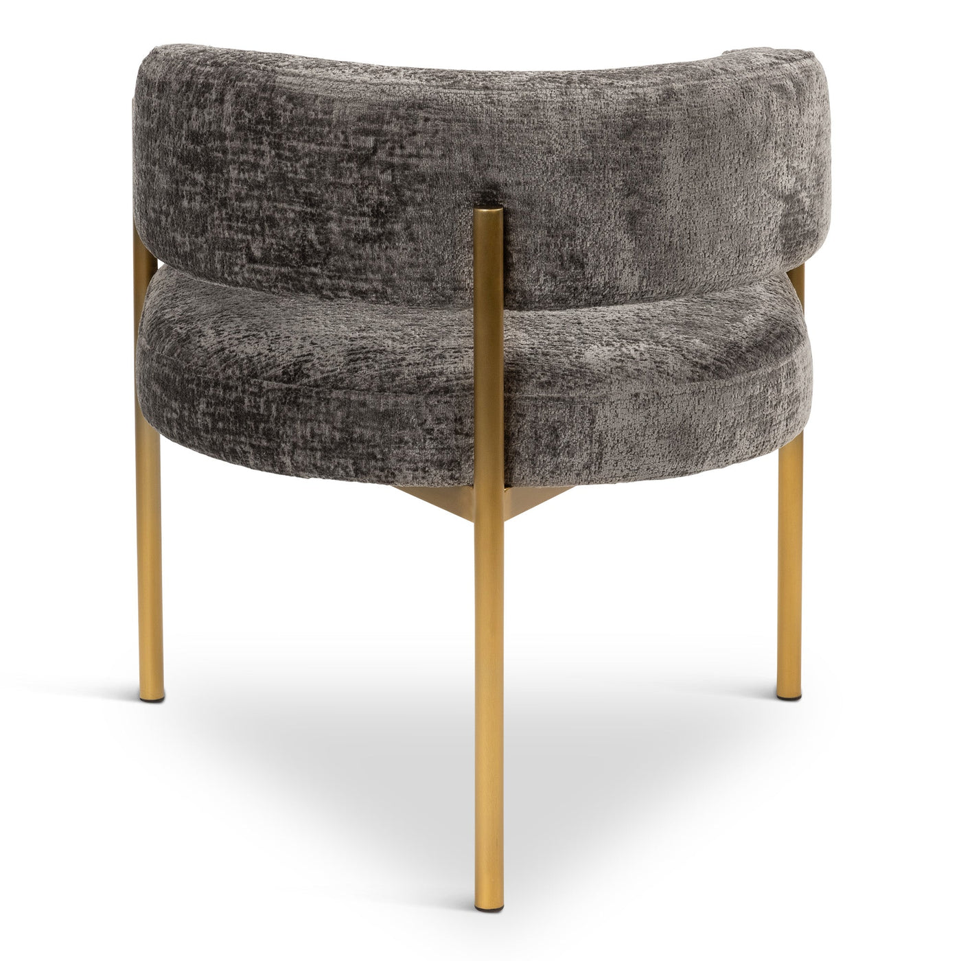 Pain Killer DIning Chair in Hammered Chenille - Tom Collins Home