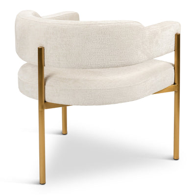 Pain Killer DIning Chair in Hammered Chenille - Tom Collins Home