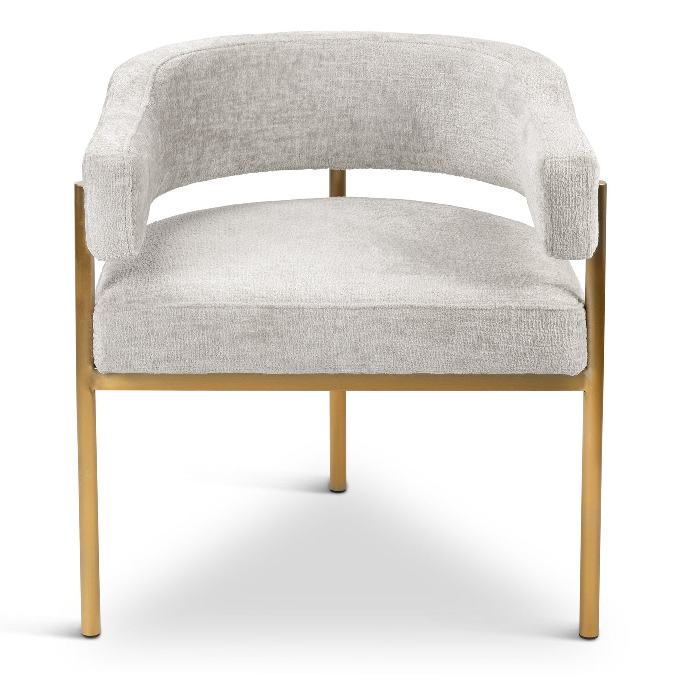 Pain Killer DIning Chair in Hammered Chenille - Tom Collins Home