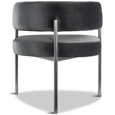 Pain Killer Dining Chair in Velvet - Tom Collins Home