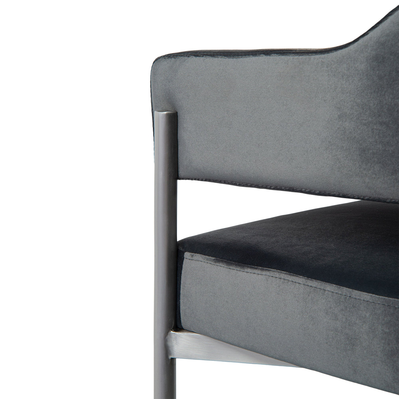 Pain Killer Dining Chair in Velvet - Tom Collins Home