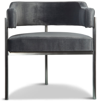 Pain Killer Dining Chair in Velvet - Tom Collins Home