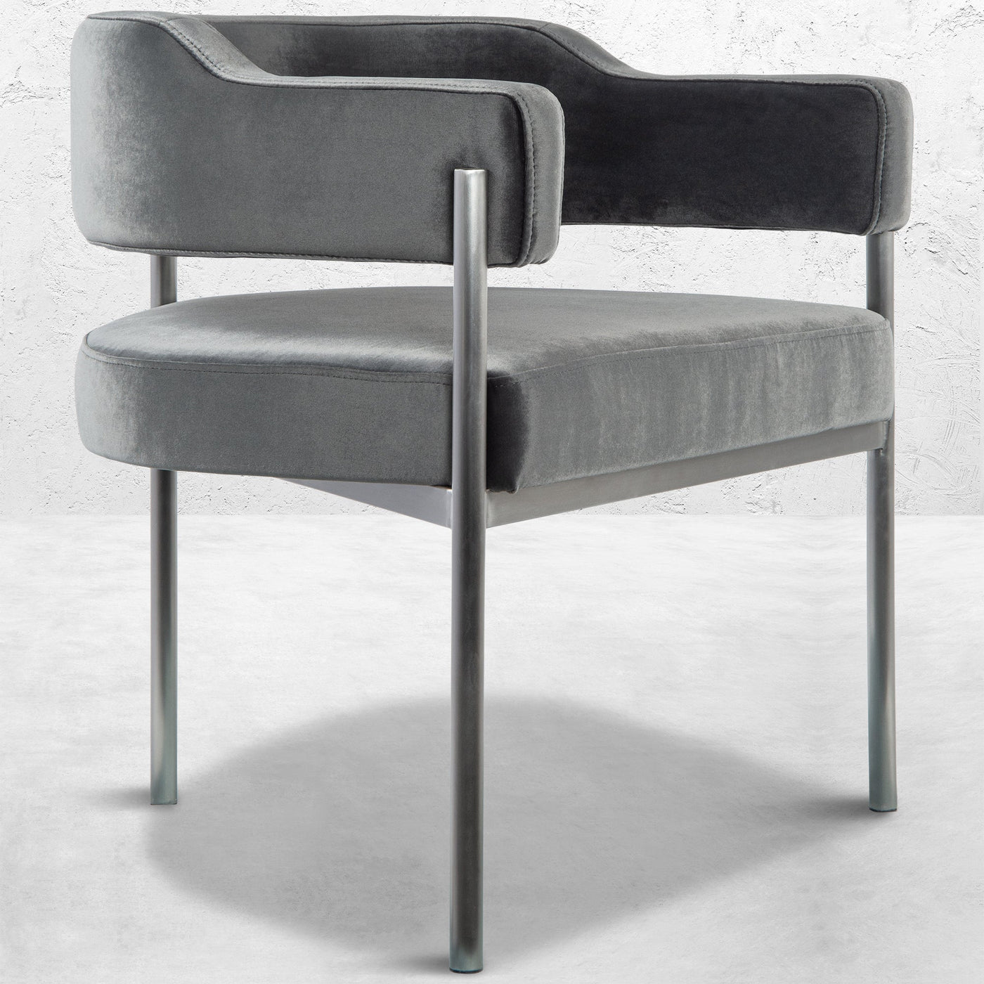 Pain Killer Dining Chair in Velvet - Tom Collins Home