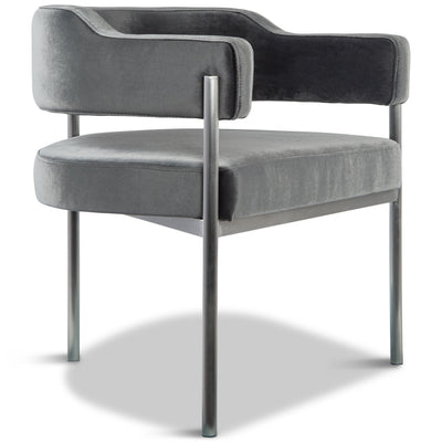 Pain Killer Dining Chair in Velvet - Tom Collins Home