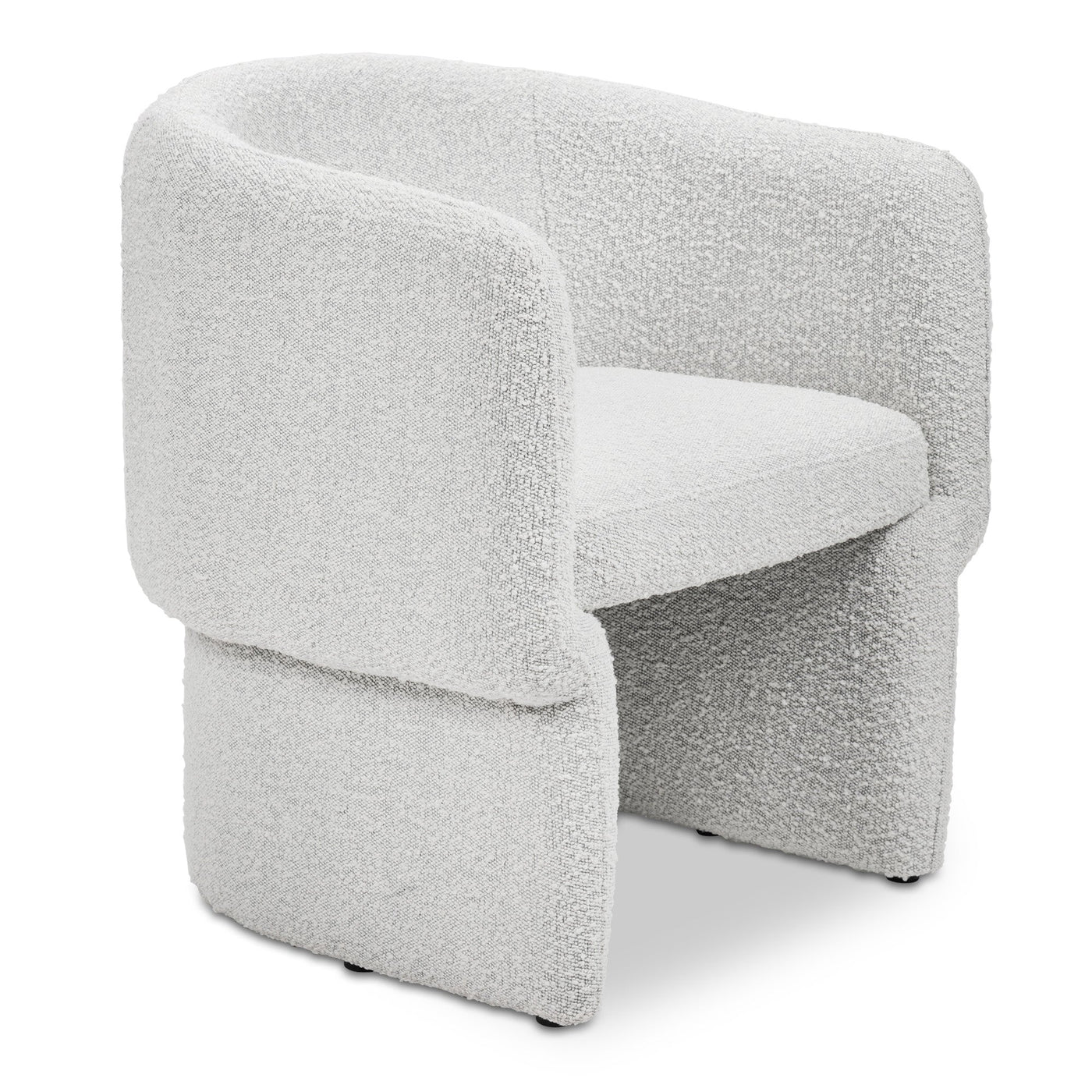 Piña colada Dining Chair in Boucle - Tom Collins Home