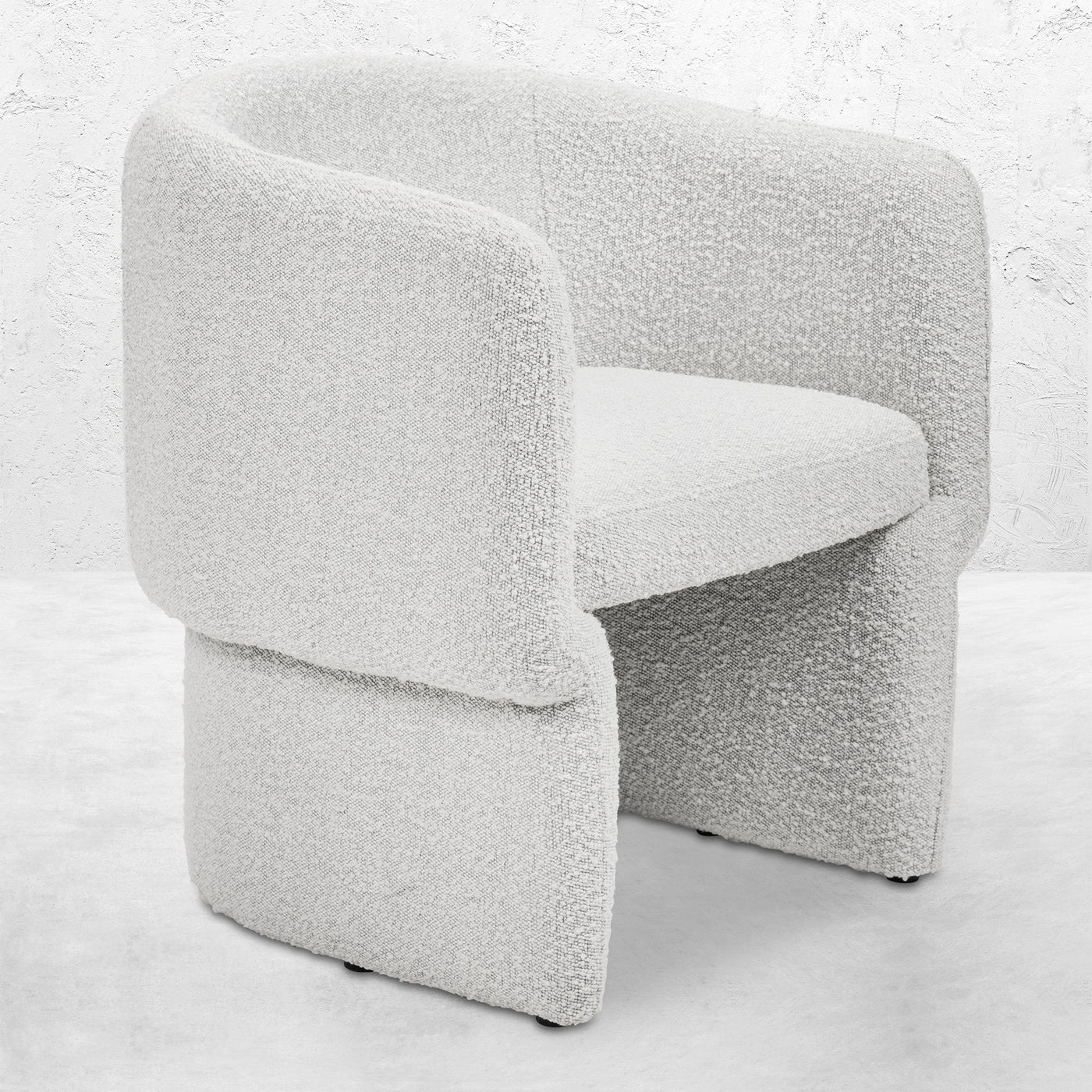 Piña colada Dining Chair in Boucle - Tom Collins Home