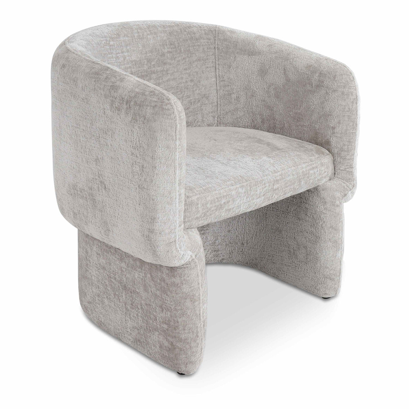 Piña colada Dining Chair in Hammered Chenille - Tom Collins Home