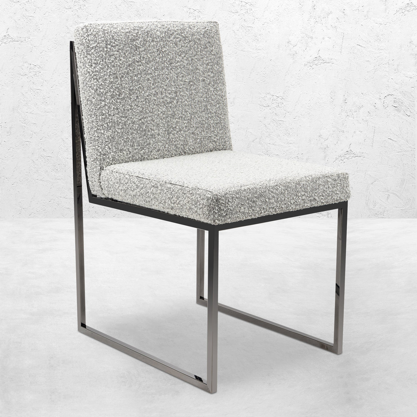 Screwdriver Dining Chair in Boucle - Tom Collins Home