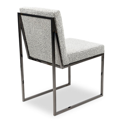 Screwdriver Dining Chair in Boucle - Tom Collins Home