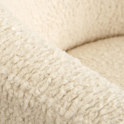 Studio 54 Occasional Chair in Faux Sheepskin - Tom Collins Home