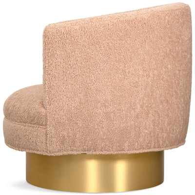 Studio 54 Occasional Chair in Faux Sheepskin - Tom Collins Home
