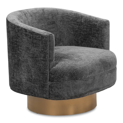Studio 54 Occasional Chair in Hammered Chenille - Tom Collins Home
