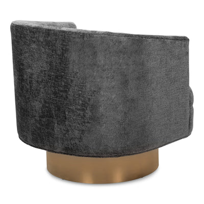 Studio 54 Occasional Chair in Hammered Chenille - Tom Collins Home