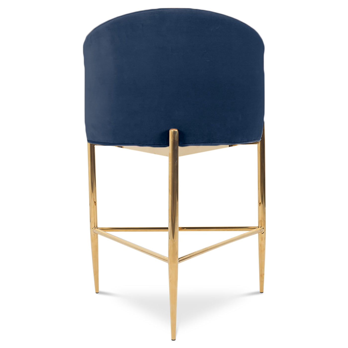 Trader Vic's Bar and Counter Stool in Velvet - Tom Collins Home
