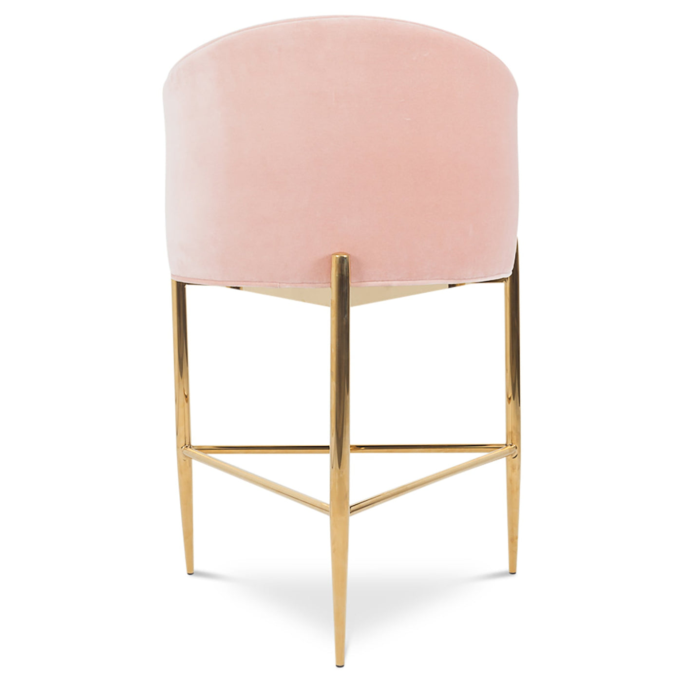 Trader Vic's Bar and Counter Stool in Velvet - Tom Collins Home