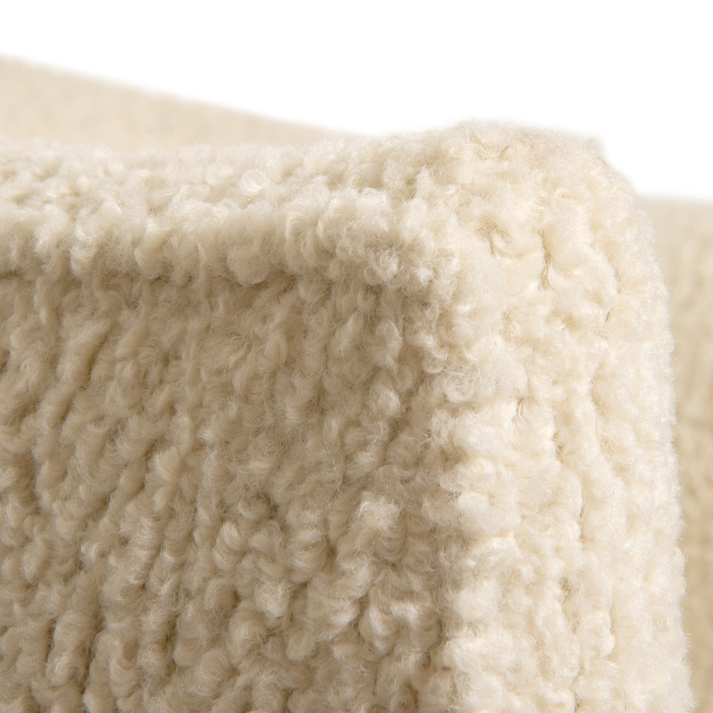 Trader Vic's Dining Chair in Faux Sheepskin - Tom Collins Home