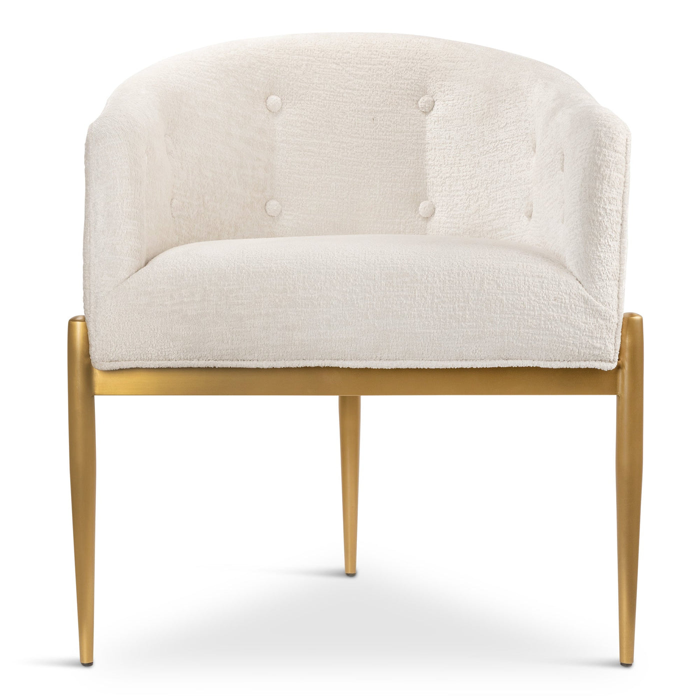 Trader Vic's Dining Chair in Hammered Chenille - Tom Collins Home
