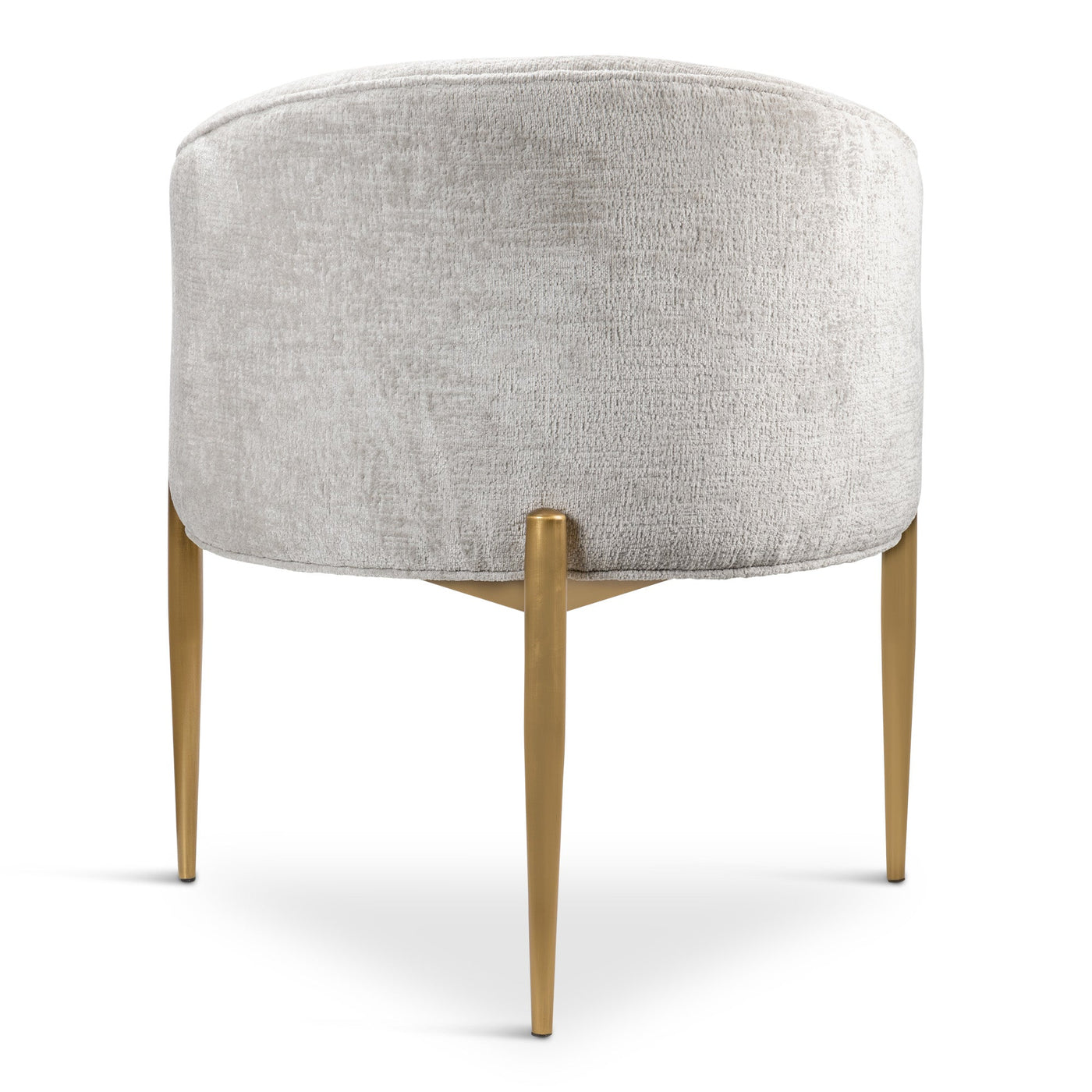 Trader Vic's Dining Chair in Hammered Chenille - Tom Collins Home