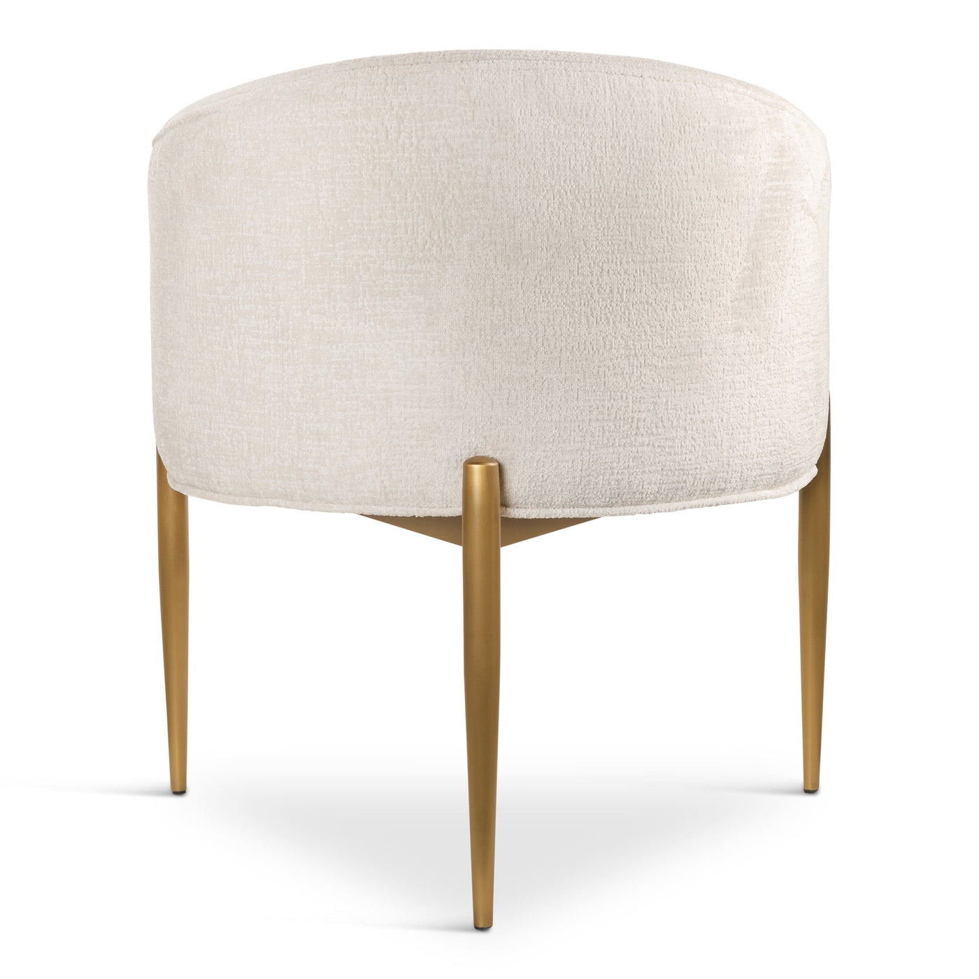 Trader Vic's Dining Chair in Hammered Chenille - Tom Collins Home
