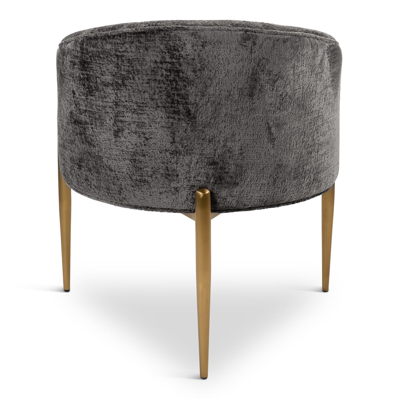 Trader Vic's Dining Chair in Hammered Chenille - Tom Collins Home