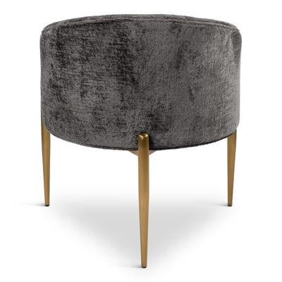 Trader Vic's Dining Chair in Hammered Chenille - Tom Collins Home